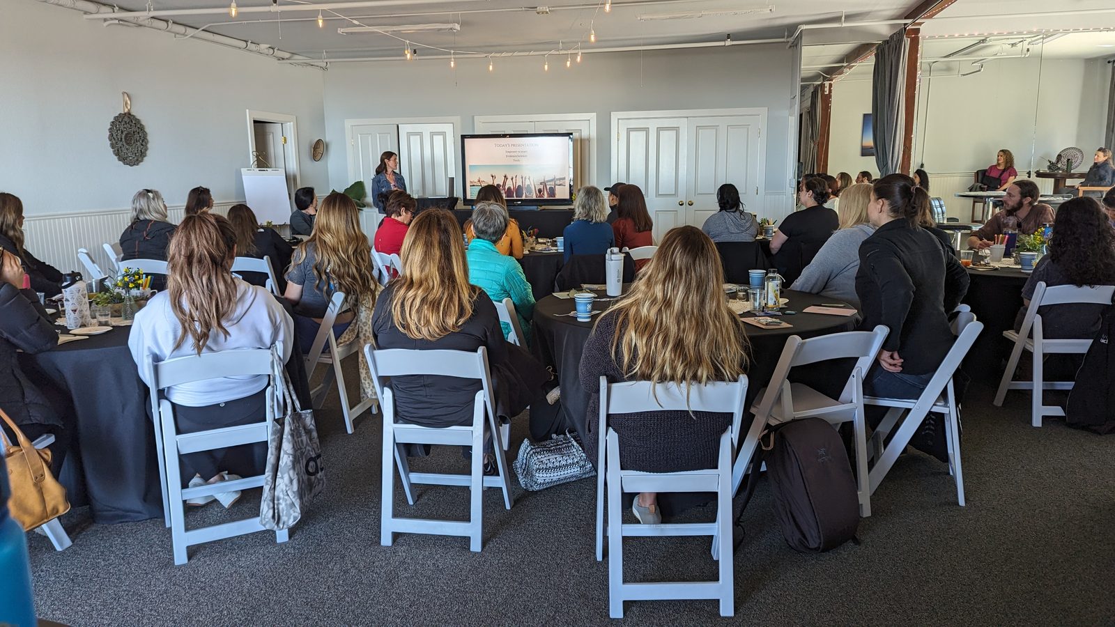 A workshop session at Living Well USA